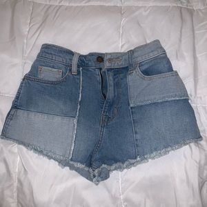 Hollister jean shorts